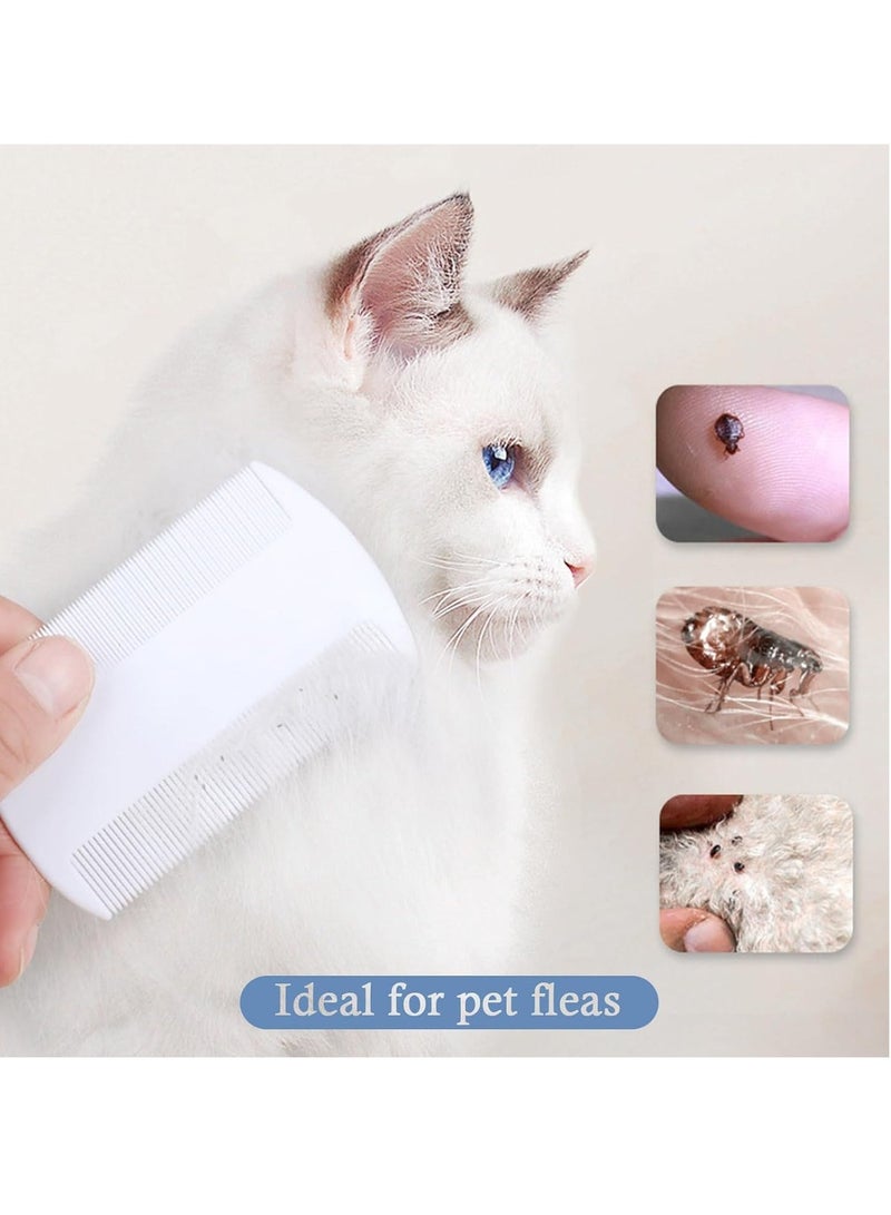 مشط مزدوجة الجوانب لإزالة قمل الرأس والصئبان والبراغيث 5 قطع - Image 4